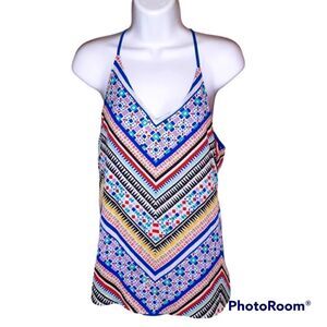 Aztec Print Tank Top 